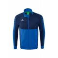 Erima Training Jacket Six Wings Worker (100% Polyester, Stand-up collar, durable) royal blue/navy blue Boys